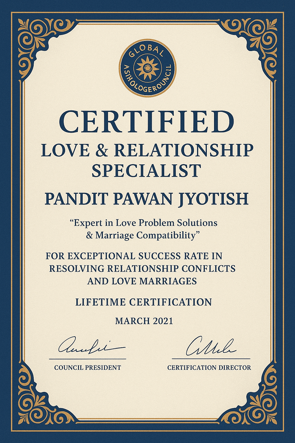 Love & Relationship Specialist