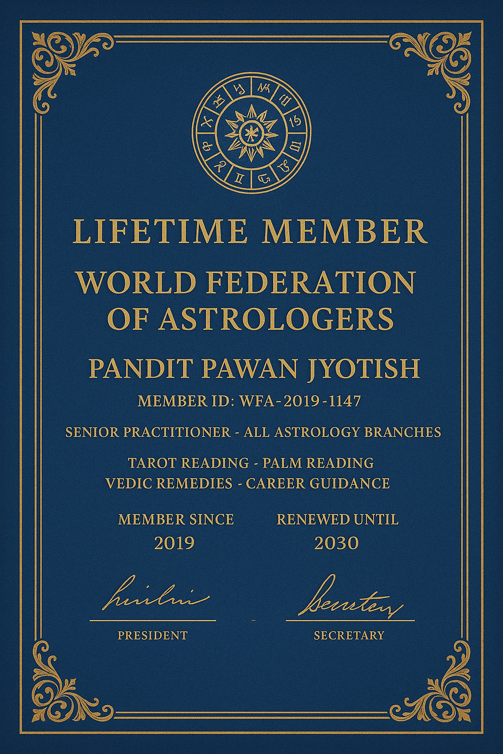 World Federation Member